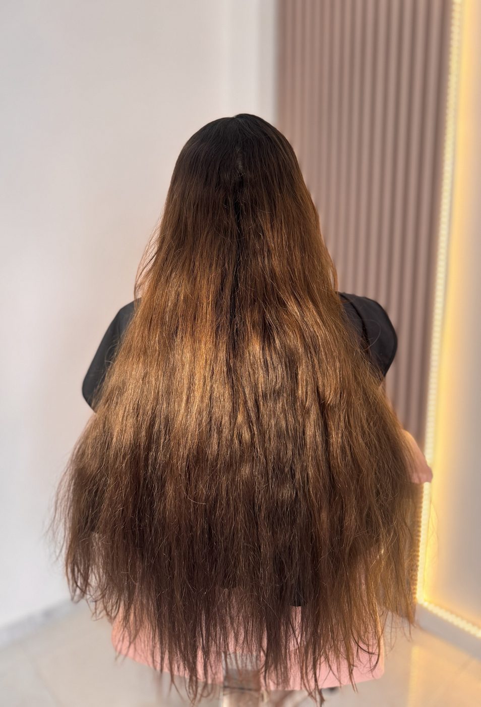 Cabello antes de la hidratación capilar